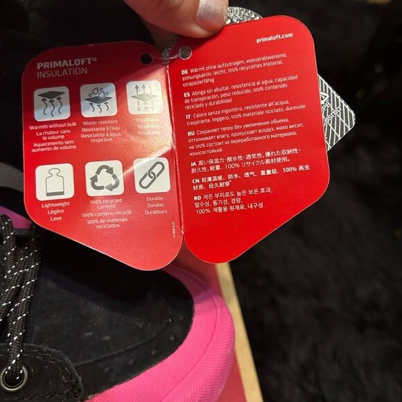 VANS sk8-hi top MTE-2 Dip black pink lace up shoes sneakers women's 8 new - Picture 7 of 9